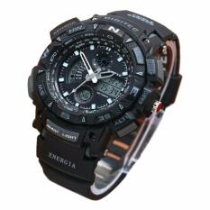 Digitec - Jam Tangan Pria - Rubber - Hitam - DG2044T