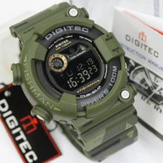 Digitec Jam Tangan Sport Digital 8250 Rubber Army Fishman Series - Hijau