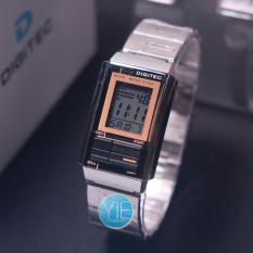 Digitec Jam Tangan Wanita DG 3022 T Original Anti Air - Hitam - Strap Rantai