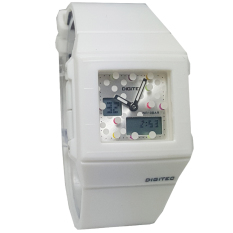 Digitec Limited Edition Baby DGC51 - Jam Tangan Sport Wanita - Putih - Strap Rubber - Dualtime
