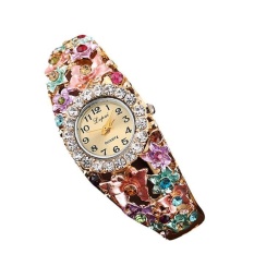 Diotem LVPAI Jual Hot Fashion Wanita Mewah Watches Wanita Gelang Gelang Multicolor-Intl