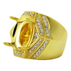 Diraff Ring Emban Cincin Perak Hongkong Kadar 925 150523