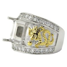 Diraff Ring Emban Cincin Perak Hongkong Kadar 925 150548