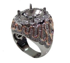 Diraff Ring Emban Cincin Perak Hongkong Kadar 925 150632