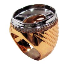 Diraff Ring Emban Cincin Perak Hongkong Kadar 925 150634 - Silver