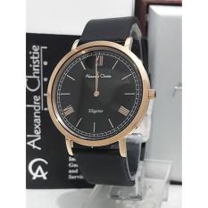 DISKON ALEXANDRE CHRISTIE AC 8471 WANITA ELEGANCE ROSEGOLD BLACK ORI