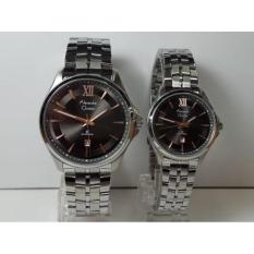 DISKON ALEXANDRE CHRISTIE AC 8530 COUPLE HARGA SATUAN SILVER BLACK ORI