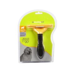 DJ Pet Anjing Penumpahan Alat Alat Perawatan untuk Rambut Panjang Largedog (Kuning)-Intl