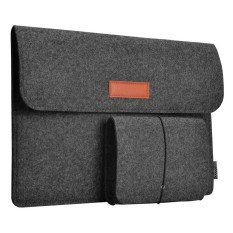 dodocool 12 Inch Laptop Felt Sleeve Envelope Cover Ultrabook Carrying Case Notebook Protective Bag with Mouse Pouch for 12