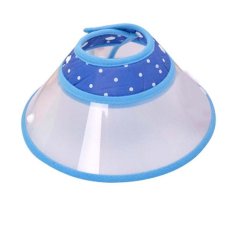 Dog Head Cover collars PET Elizabeth Perisai Mencegah anjing Menjilati gigitan Cover Dan PET penyakit kulit-Intl