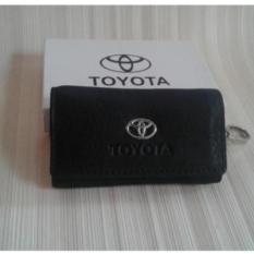 Dompet STNK - gantungan kunci mobil/motor TOYOTA (100% kulit asli)