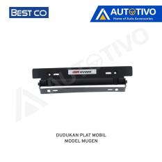 Dudukan Plat Mobil / Tatakan Plat Mobil JDM Karbon Model Mugen