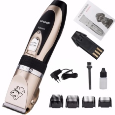 EcoPet Kit Perawatan Profesional Hewan PET Kucing Anjing Gunting Pemangkas Rambut Alat Cukur Set (Malaysia Kepatuhan Colokan Adaptor) -Intl