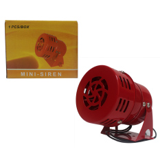 EELIC Ms-190 AC 220V Alarm Mini Motor Siren Biasa Digunakan Disekolah, Kantor, Pabrik, Bengkel, Asrama, Sekolah Tentara Membutuhkan Alarm Sirine