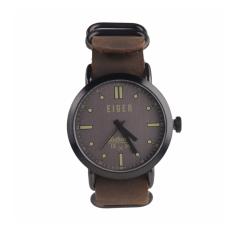 Eiger 1989 Jam Tangan Analog Pria Aviator - Olive
