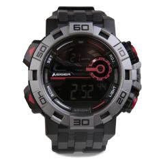 Eiger Jam Tangan Digital Pria Himalaya - Abu Hitam