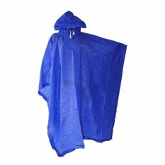 Elephant Jas Hujan Ponco - Poncho Dewasa - biru