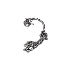 Elfs Shop - Anting Wanita Gothic Punk Macan JTB087 Tembaga Silver