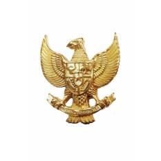 Elfs Shop - Liontin Pria Stainless Steel SGZ53 Garuda Indonesia Gold