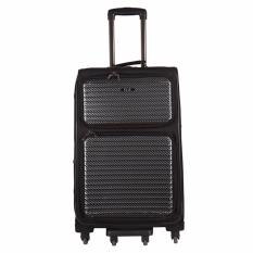 ELLE 52061 - Tas Koper Hardcase - Tas Travel Pria - Tas Travel Wanita - 24 inch - Black