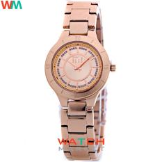 Elle ES20078B03X - Jam Tangan Wanita - Strap Stainless Steel - All Gold