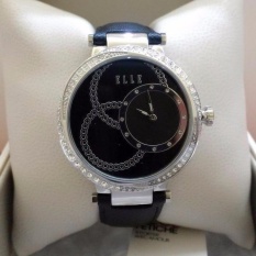 ELLE Original Jam Tangan Wanita EL20376S02C Hitam Silver
