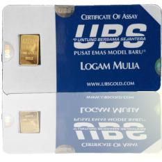 Emas Batangan UBS 1 Gram Fine Gold 999.9% - Bersegel Hologram