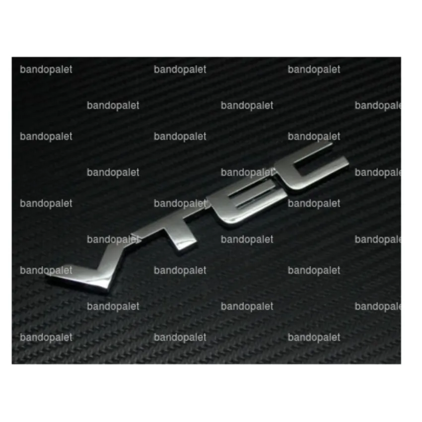 Harga emblem logo vtec chrome silver mobil metal sticker stiker crome toyota avanza agya calya innova