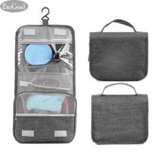 EsoGoal Hanging Toiletry Bag Travel Kosmetik Makeup Bag Bathroom Storage Organizer untuk Perjalanan Aksesoris Makeup Shampoo Kosmetik Barang Pribadi Pribadi Perawatan Toiletry Kit untuk Pria dan Wanita