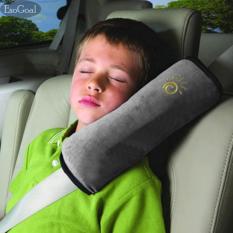 EsoGoal Sabuk Pengaman Penutup Children, Menyesuaikan Kendaraan Bantalan Bahu Bantal, Sabuk Pengaman Mobil Protector Cushion, Plush Soft Auto Seat Belt Strap Pad Penutup Headrest Leher Dukungan Bandung Photo: “-anak Bayi Dewasa Sabuk Pengaman (grey)