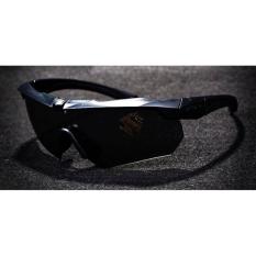 ESS Kacamata Hitam Polarized Dengan Frame Myopia - Black