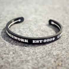 Gaya Eropa Womens Tide Merek Titanium Gelang Retro TideFashion Gelang-Intl