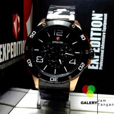 Jam Tangan Pria Expedition E 6719 black gold original
