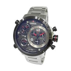 Expedition Triple Time 6706MTBTBBA Jam Tangan Pria - Silver