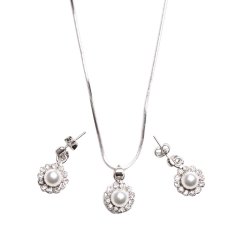 Eyo Jewelry Kalung Wanita SNS 6 SET - Silver