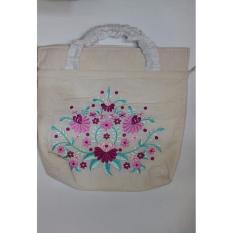 Ezpata Tas Mukenah/Rukuh Eksklusif Bordir Ukuran 28x28cm