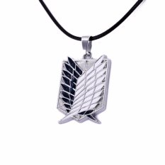 Fancyqube Anime Shingeki No Kyojin Metal Necklace Pendant Scouting Legion-Intl