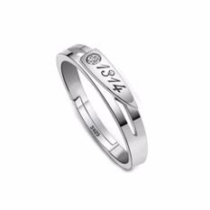 Fancyqube Fashion Jewelry Adjustable I Love You 1314 Berlapis Perak Elegan Cincin Pernikahan Indonesia Ngumpul Di Sini Cincin Hadiah Wanita
