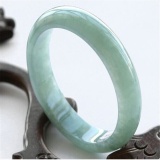 Fashion cantik bunga mengambang hijau giok gelang batu permata alami 56 mm - 58 mm | Lazada Indonesia
