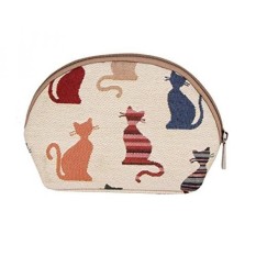Fashion Canvas/Tapestry Tas Kosmetik/Make-Up Tas Cheeky Catdesign-Intl