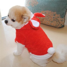 Fashion Lucu Pakaian Bermotif Kelinci Anak Anjing dan Anak Kucing Hewan Peliharaan Mengubah Pakaian-Intl
