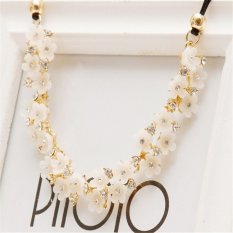 Pesona Fashion Desi Permata Kristal Kubik Zirkon Kerah Kalung Berlian & Perhiasan Liontin Wanita Baik-Are Well