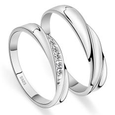 Fashion Indonesia Ngumpul Di Sini Cincin Perak Adjustable Beberapa Cincin Perhiasan E004