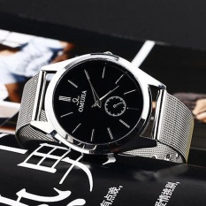 Fashion Mewah Pria Wanita Wanita Stainless Steel Band QUARTZ Jam Tangan-Internasional