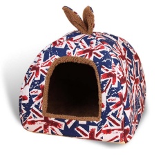 Fashion Lembut Musim Dingin Rumah Anjing Musim Panas Tempat Tidur Anjing Modis Puppy PET Chihuahua Anjing Kecil Sofa Cats Bed Tempat Tidur Anjing Karpet Hewan Piaraan Kennel (M Ukuran) -Intl