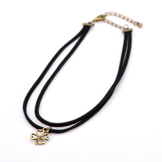 Fashion Unik Gothic Punk Beludru Pita Kalung Liontin Kalung Perhiasan Aksesoris untuk Wanita Girls Hadiah Pesta