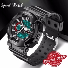 Fashion Watch Pria G Gaya Tahan Air Olahraga Militer Watches S Shock Digital Watch Pria (hitam)-Intl