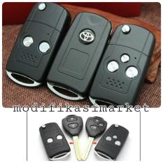 FLIPKEY TOYOTA INOVA FLIP KEY INOVA 2 ATAU 3 TOMBOL CASING KUNCI LIPAT