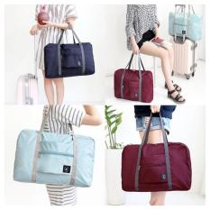 Foldable Travel Bag / Hand Carry Tas Lipat / Koper Bagasi Organizer - Random