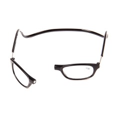 Folding Magnetic Kacamata Baca + 3.0 (hitam)